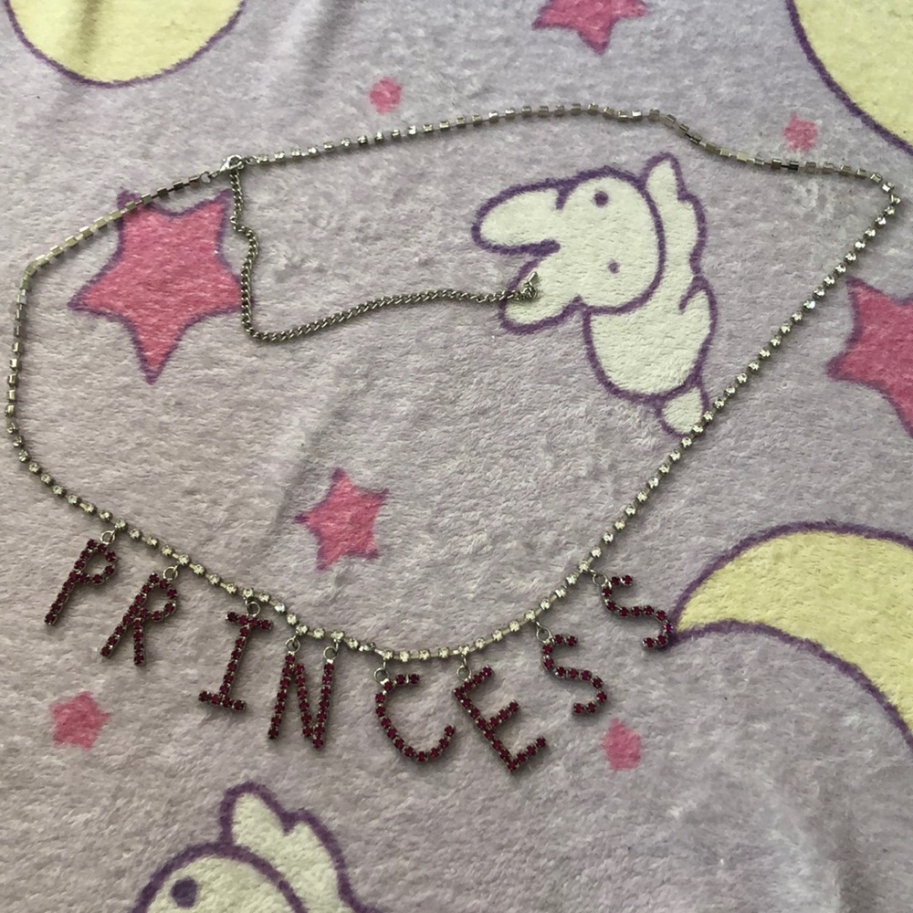 Princess hip rhinestone